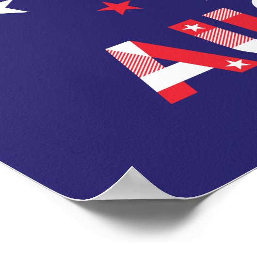 TAZ™ Team Australia Soccer Graphic Poster (Hoek)