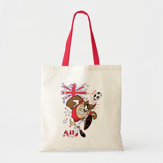 TAZ™ Team Australia Soccer Graphic Tote Bag (Voorkant)