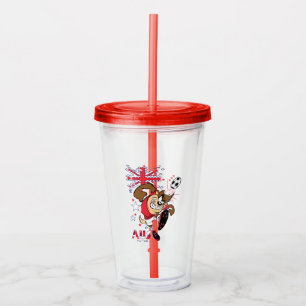 TAZ™ Team Australië Voetbal Grafisch Acryl Drinkbeker