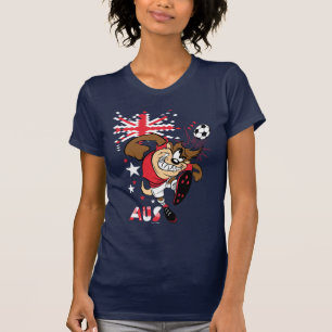 TAZ™ Team Australië Voetbal Grafisch T-shirt