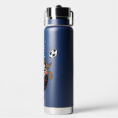 TAZ™ Team Australië Voetbal Grafisch Waterfles (Achterkant)