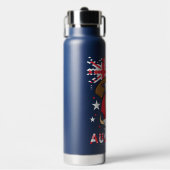 TAZ™ Team Australië Voetbal Grafisch Waterfles (Voorkant)