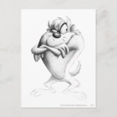 TAZ™ Tekening Briefkaart (Voorkant)