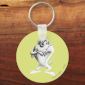 TAZ™ Tekening Sleutelhanger (Voorkant)