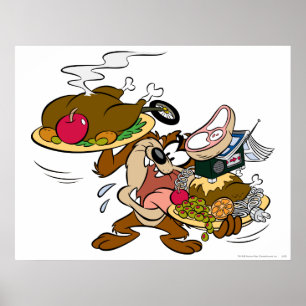 TAZ™ Thanksgiving Borden Poster