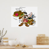TAZ™ Thanksgiving Borden Poster (Keuken)