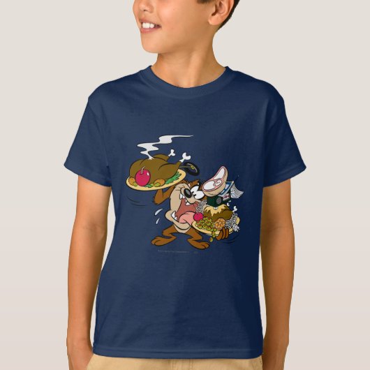 TAZ™ Thanksgiving Borden T-shirt (Voorkant)