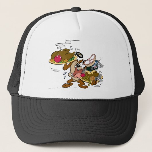TAZ™ Thanksgiving Borden Trucker Pet (Voorkant)
