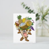 TAZ™ Thanksgiving feest B/W 2 Feestdagenkaart (Staand voorkant)