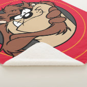 TAZ™ Through LOONEY TUNES™ Circles Sherpa Deken (3/4)