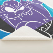 TAZ™ Tongue Out Gestileerd Sherpa Deken (3/4)