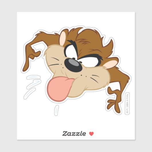 TAZ™ Tongue uit Sticker (Vel)