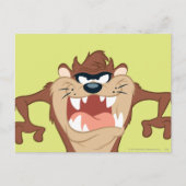 TAZ™ Toothy Grin Briefkaart (Voorkant)