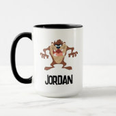 TAZ™ Toothy Grin | Jouw naam toevoegen Mok (Links)