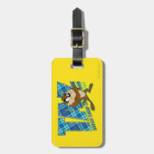 TAZ™ Tornado Terror Pset Bagagelabel (Voorkant verticaal)