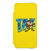 TAZ™ Tornado Terror Pset Incipio iPhone Portemonnee Hoesje (Voorkant Agenda)