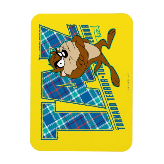 TAZ™ Tornado Terror Pset Magneet (Verticaal)