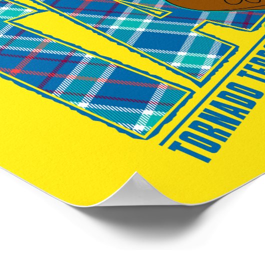 TAZ™ Tornado Terror Pset Poster (Hoek)