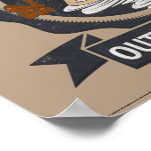 TAZ™ Uit de hand Poster (Hoek)