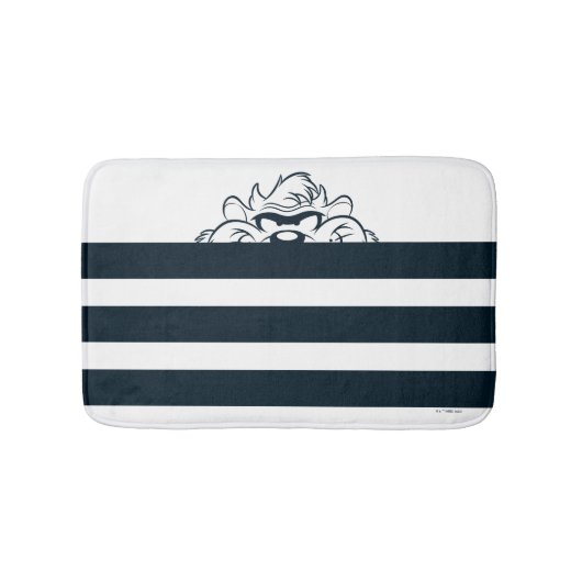 TAZ™ Verbergen in strepen Badmat (Voorkant)