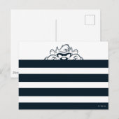 TAZ™ Verbergen in strepen Briefkaart (Voorkant / Achterkant)