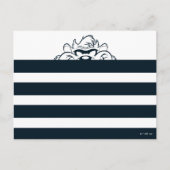 TAZ™ Verbergen in strepen Briefkaart (Voorkant)