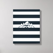 TAZ™ Verbergen in strepen Canvas Afdruk (Voorkant)