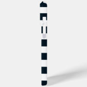 TAZ™ Verbergen in strepen Case-Mate iPhone Case (Achterkant / Links)