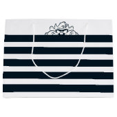 TAZ™ Verbergen in strepen Groot Cadeauzakje (Voorkant)