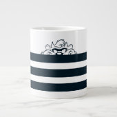 TAZ™ Verbergen in strepen Grote Koffiekop (Voorkant)