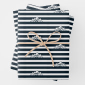 TAZ™ Verbergen in strepen Inpakpapier Vel (In situ)