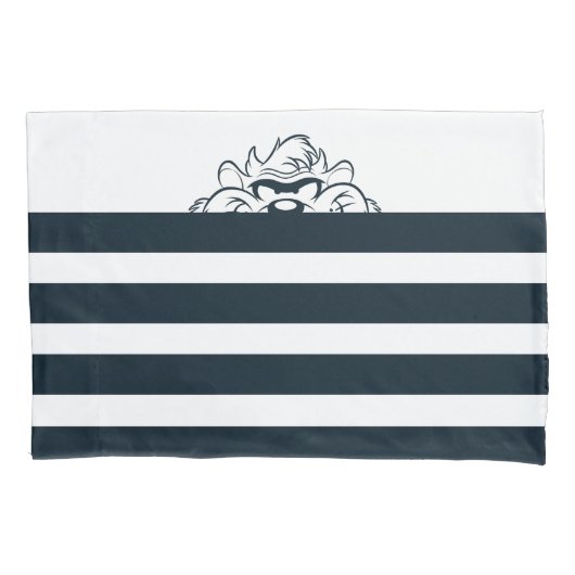 TAZ™ Verbergen in strepen Kussensloop (Voorkant)