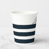 TAZ™ Verbergen in strepen Papieren Bekers (Voorkant)
