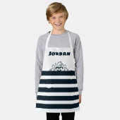 TAZ™ Verbergen in strepen Schort (Gedragen)