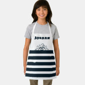 TAZ™ Verbergen in strepen Schort (Insitu)