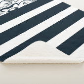 TAZ™ Verbergen in strepen Sherpa Deken (3/4)