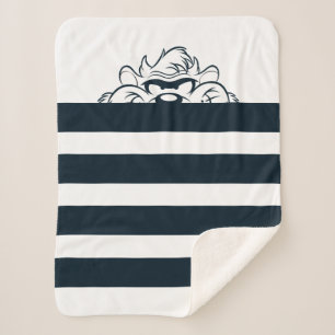 TAZ™ Verbergen in strepen Sherpa Deken