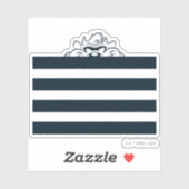 TAZ™ Verbergen in strepen Sticker (Vel)
