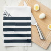 TAZ™ Verbergen in strepen Theedoek (Quarter Fold)