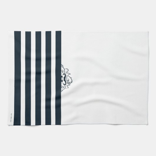 TAZ™ Verbergen in strepen Theedoek (Horizontaal)