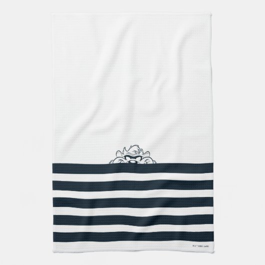 TAZ™ Verbergen in strepen Theedoek (Verticaal)