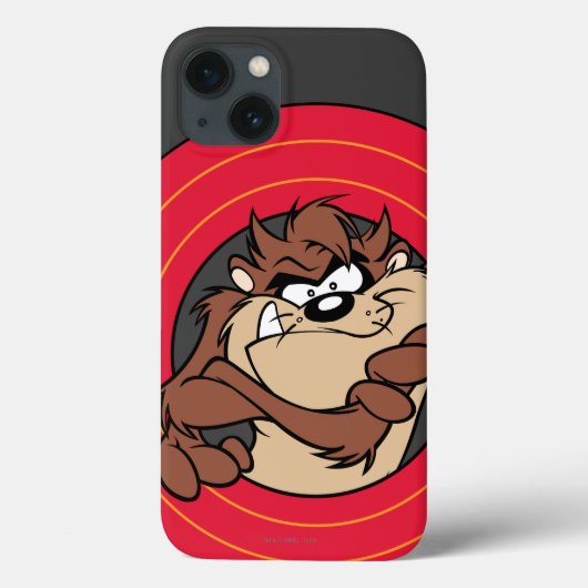 TAZ™ via LOONEY TUNES™ cirkels Case-Mate iPhone Case (Achterkant)