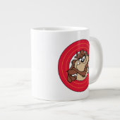 TAZ™ via LOONEY TUNES™ cirkels Grote Koffiekop (Voorkant rechts)