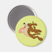 TAZ™ vliegt door de lucht Magneet (Voorkant / Achterkant)