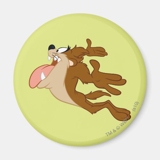 TAZ™ vliegt door de lucht Magneet (Voorkant)