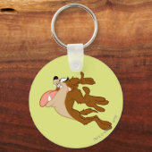 TAZ™ vliegt door de lucht Sleutelhanger (Voorkant)