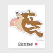 TAZ™ vliegt door de lucht Sticker (Vel)