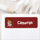 TAZ™ wervelende tornado-Kinderen Etiket (Insitu)