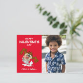 TAZ™ wervelende tornado | VALENTIJNSDAG Briefkaart (Staand voorkant)