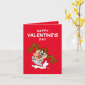 TAZ™ wervelende tornado | VALENTIJNSDAG Kaart (Gele Bloem)